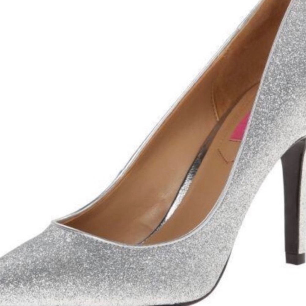isaac mizrahi sparkly heels